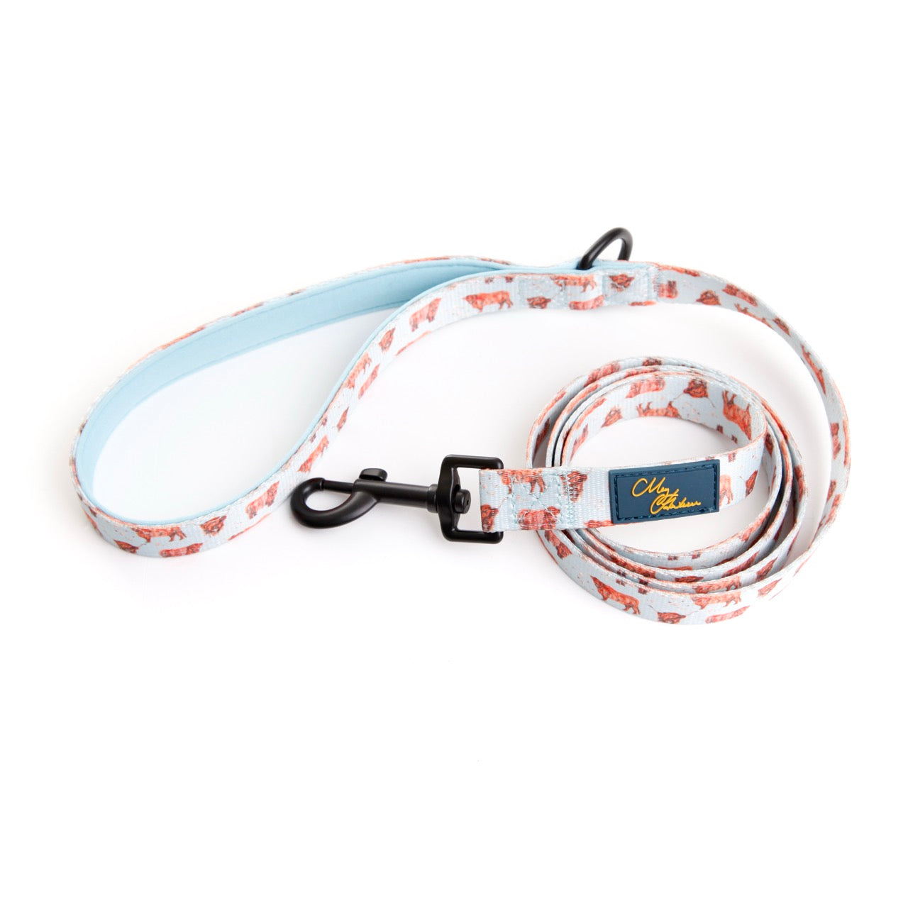 Highland Cow Dog Lead