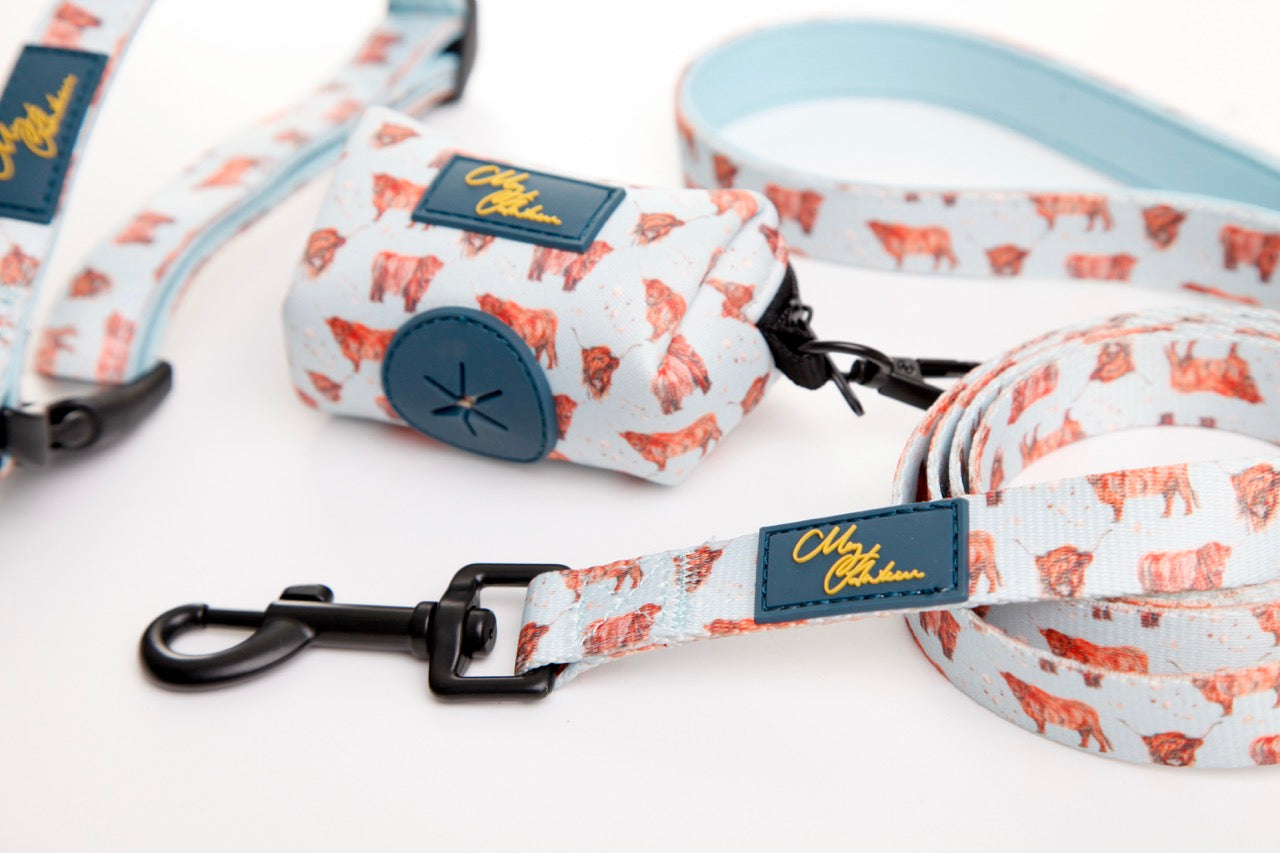 Highland Cow Dog Lead