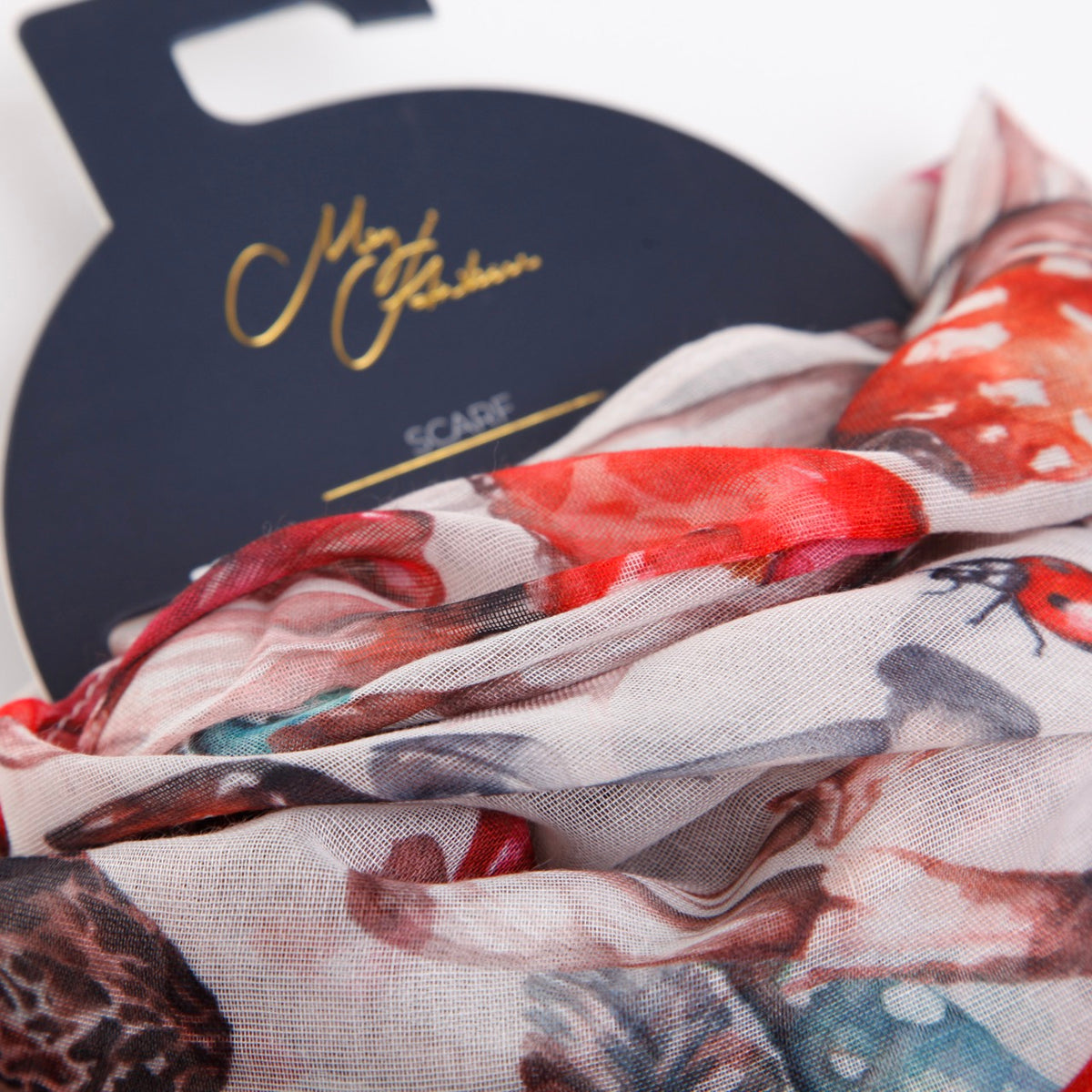 Forest mushrooms Lightweight Scarf