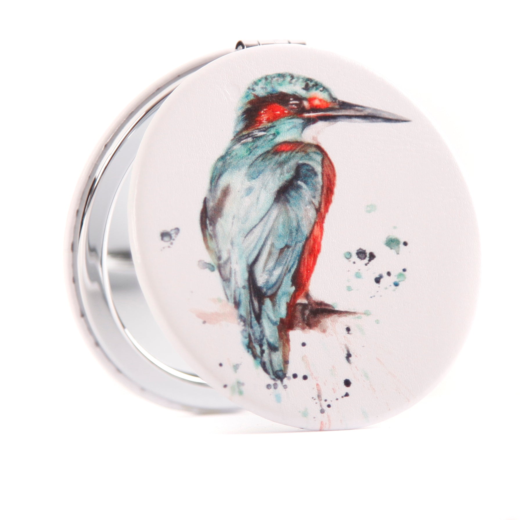 Kingfisher Design – Compact Mirror