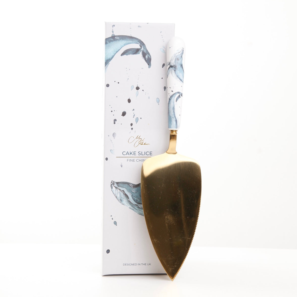 The Ocean- Whales Pastry Cake Slice