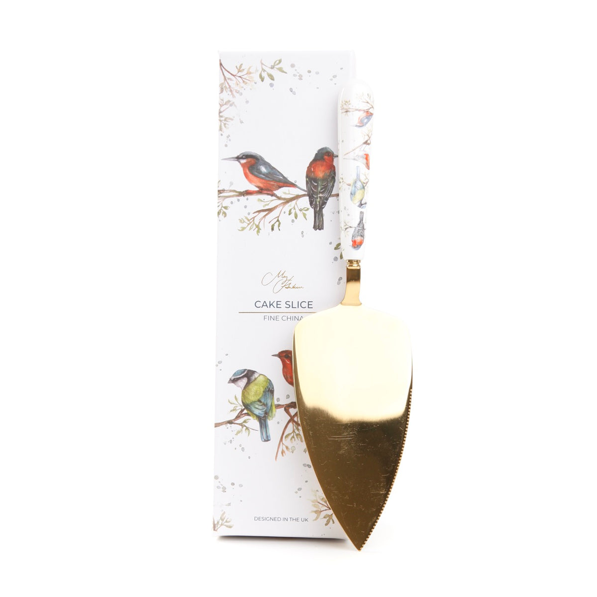 British Birds – Pastry Cake Slice