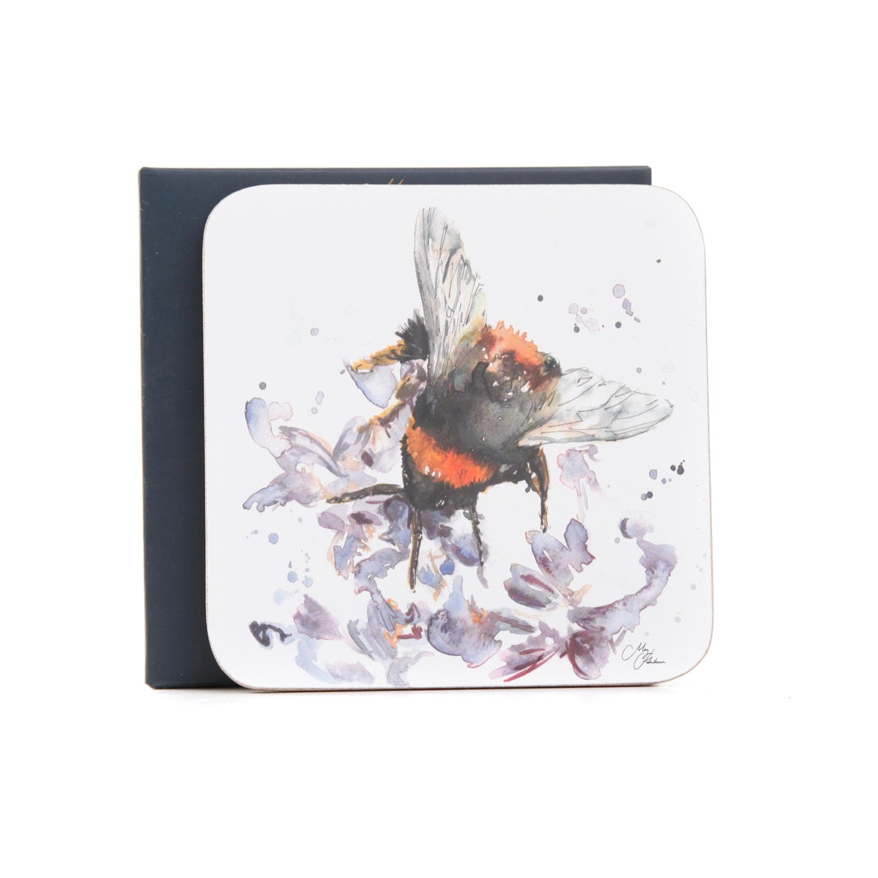 The Orchard – Bee Watercolour Coasters, Set of 4