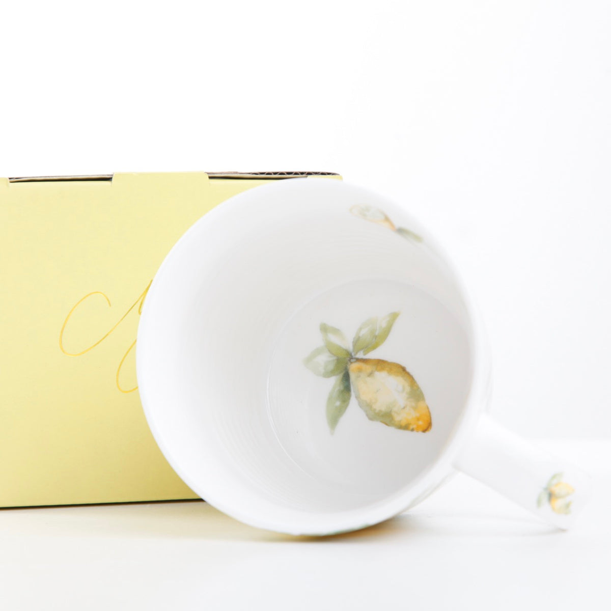 The Zest – Lemon Design New Bone China Mug