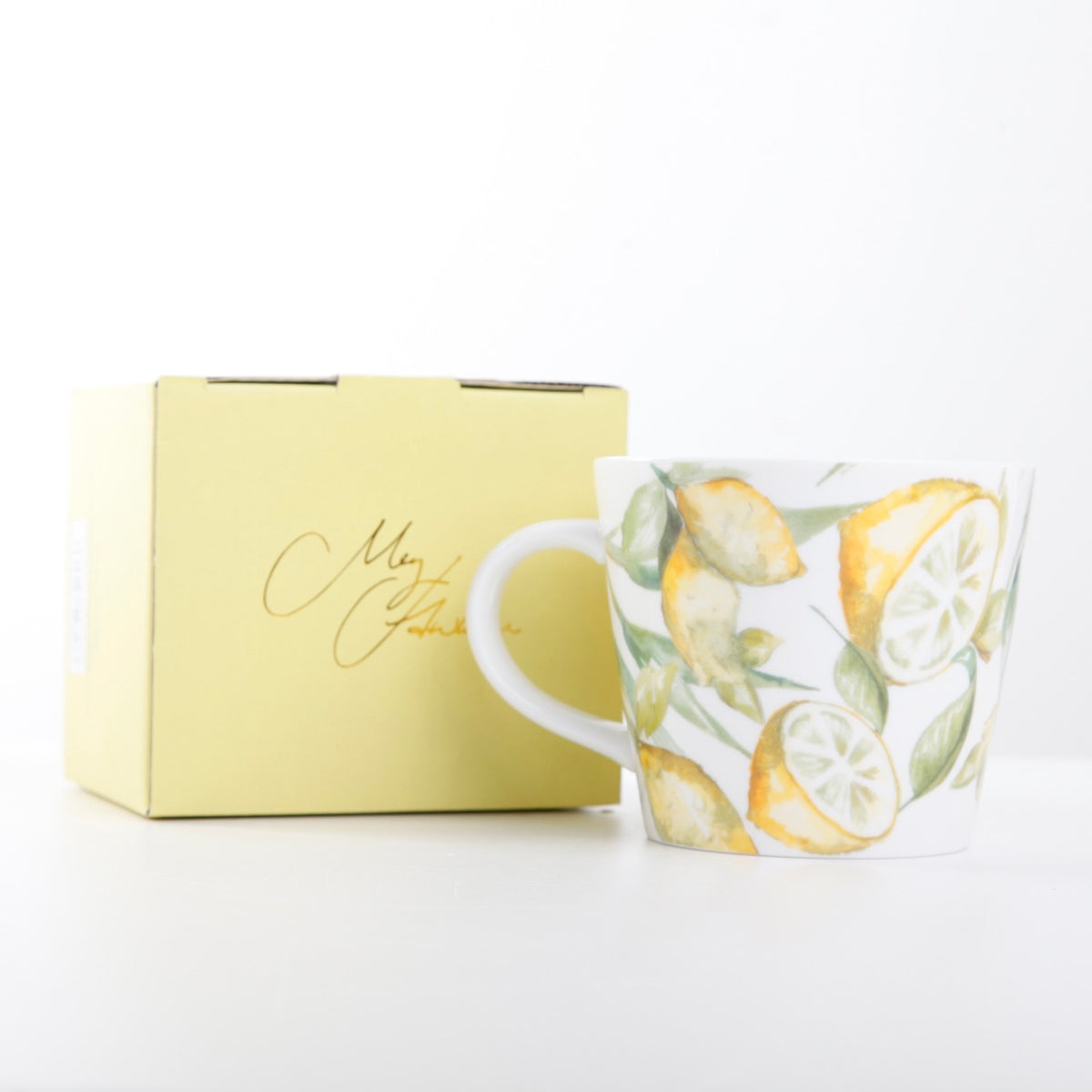 The Zest – Lemon Design New Bone China Mug