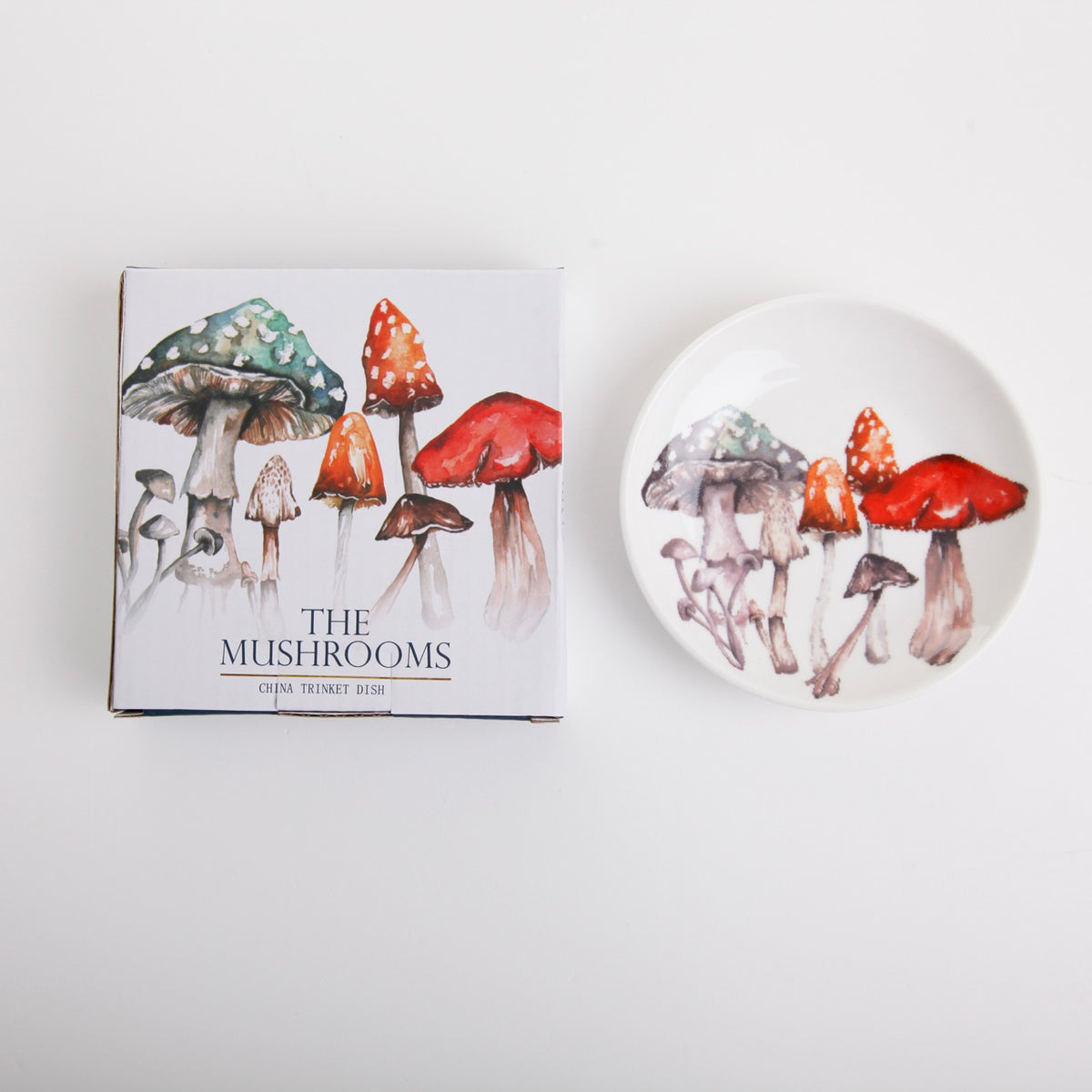 The Forest – Mushroom Design New Bone China Trinket Dish