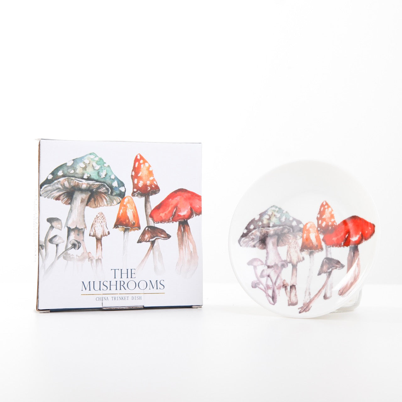 The Forest – Mushroom Design New Bone China Trinket Dish