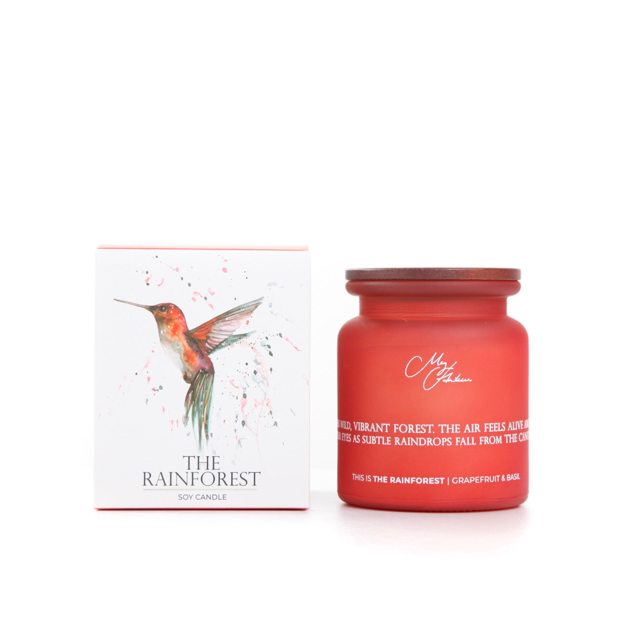 The Rainforest – Hummingbird Soy Candle