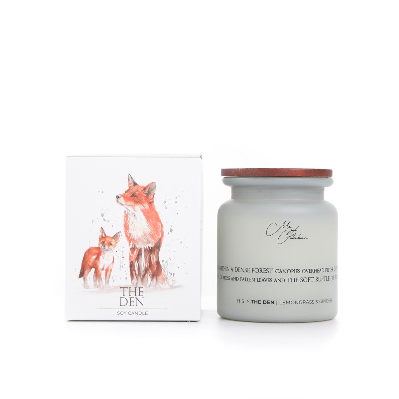 The Den – Fox &amp; Cub Soy Candle
