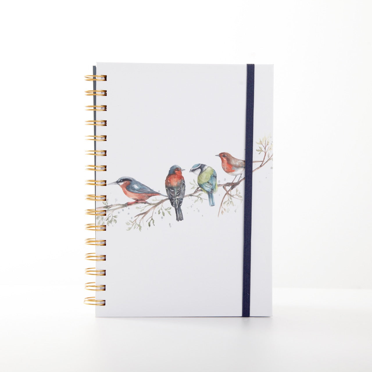 British Birds Watercolour Design A5 Notebook