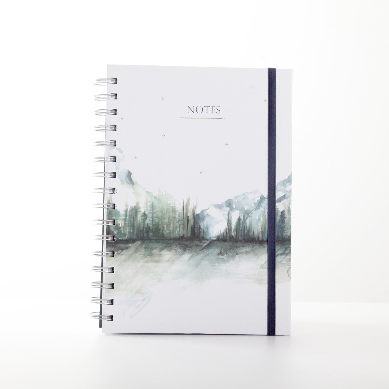 Winter Watercolour Design A5 Notebook