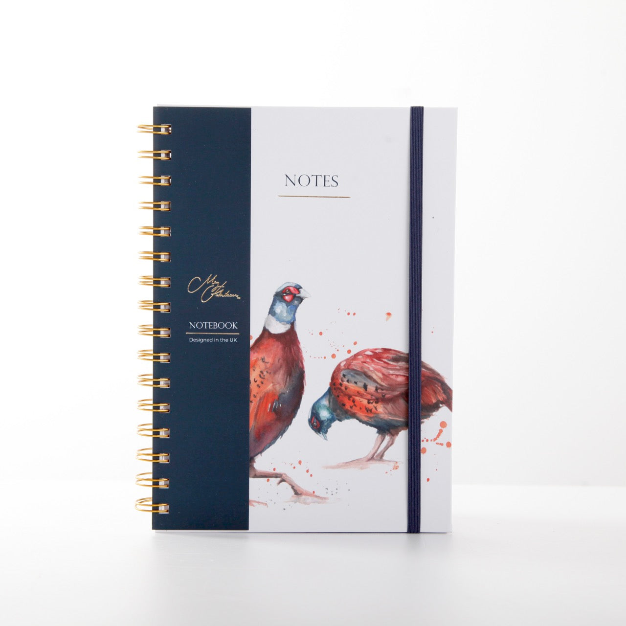 Pheasant Watercolour Design A5 Notebook