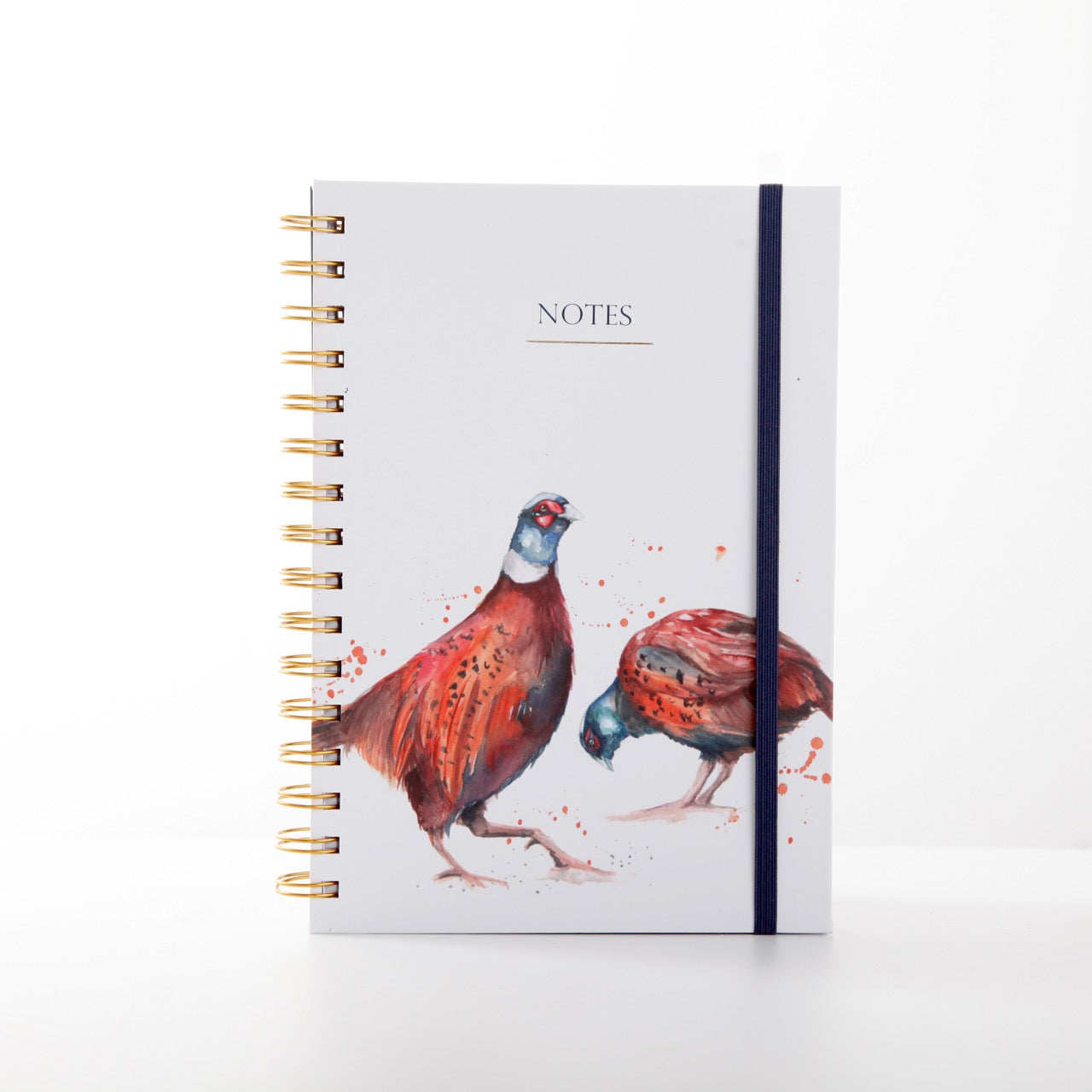 Pheasant Watercolour Design A5 Notebook