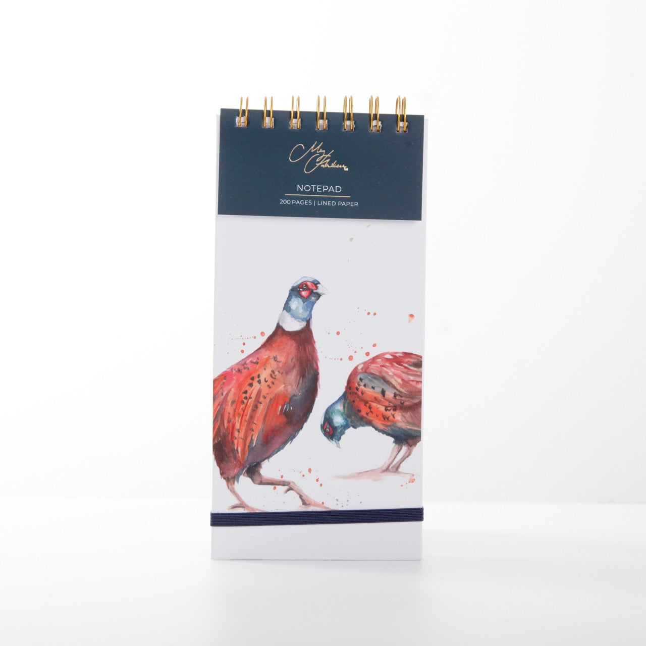 Pheasant Watercolour Design DL Notepad