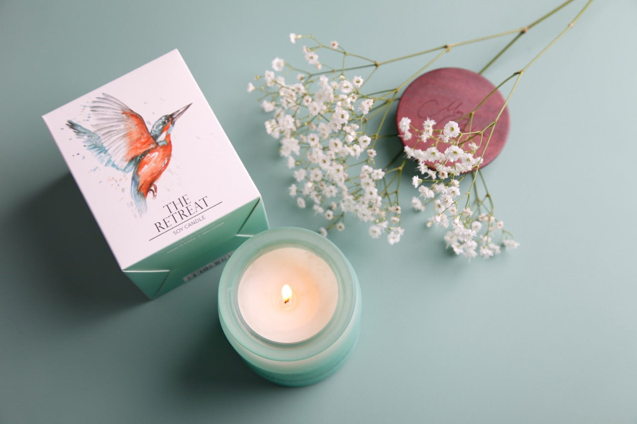 The Retreat - Kingfisher Design Candle