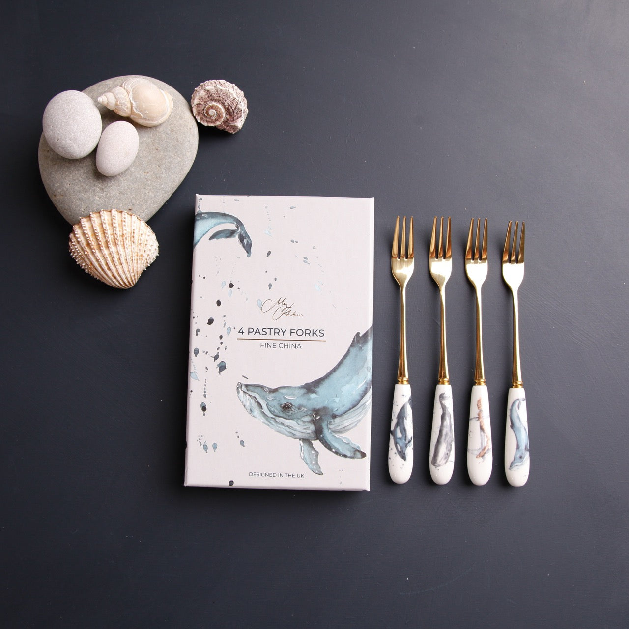 The Ocean Collection Cake Forks