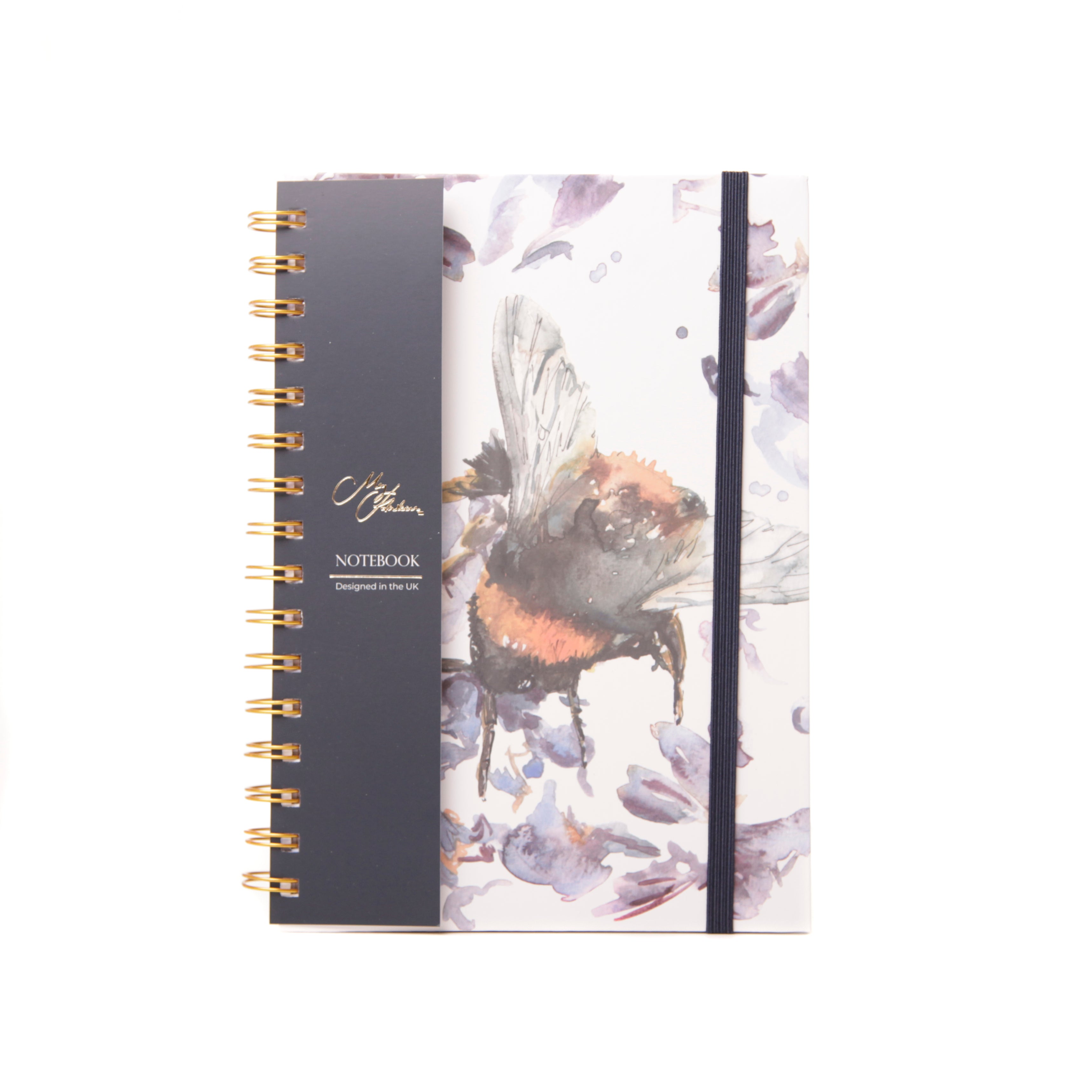 The Orchard' Bee Watercolour Design A5 Notebook