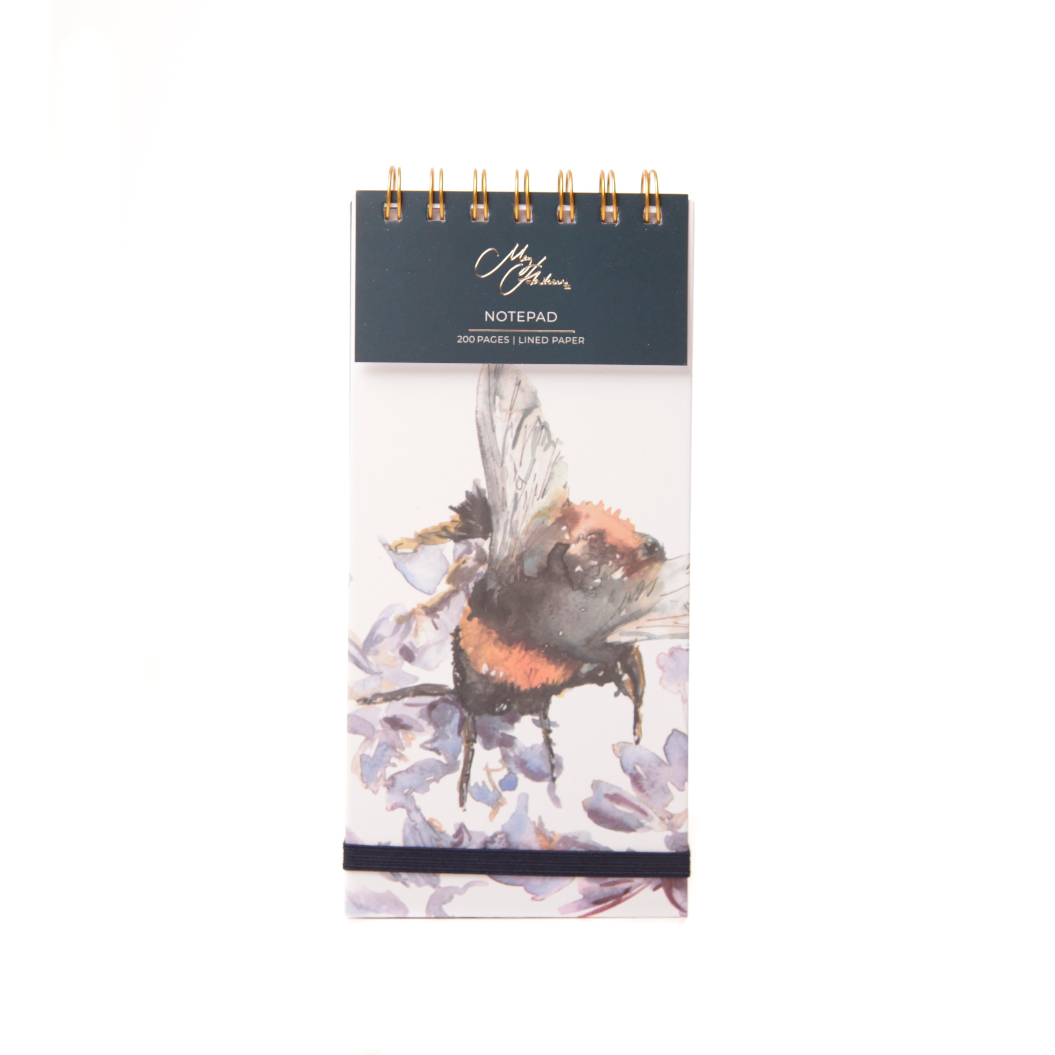 The Orchard' Bee on Heather Watercolour Design Notepad