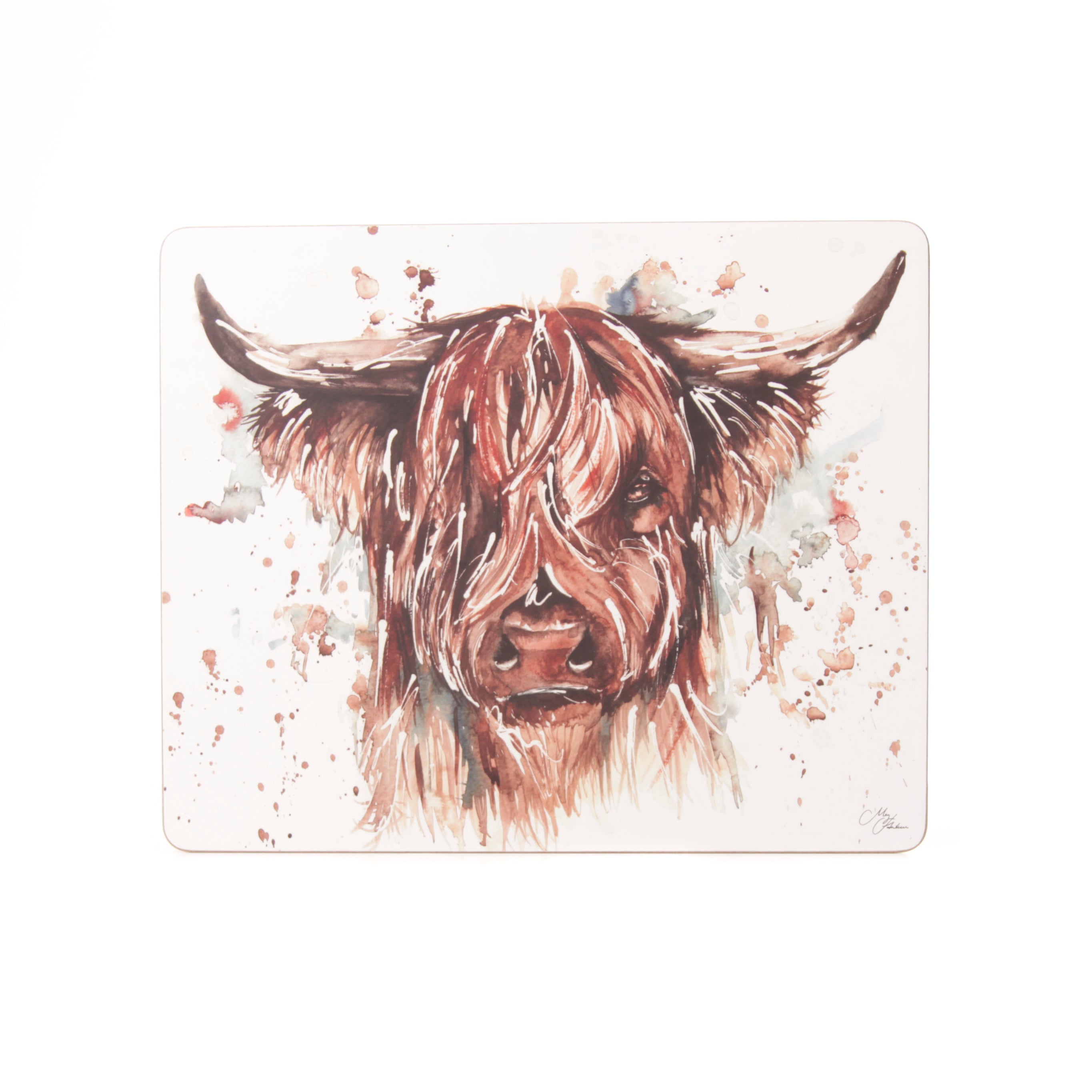 The Hebrides' Highland Cow Placemats