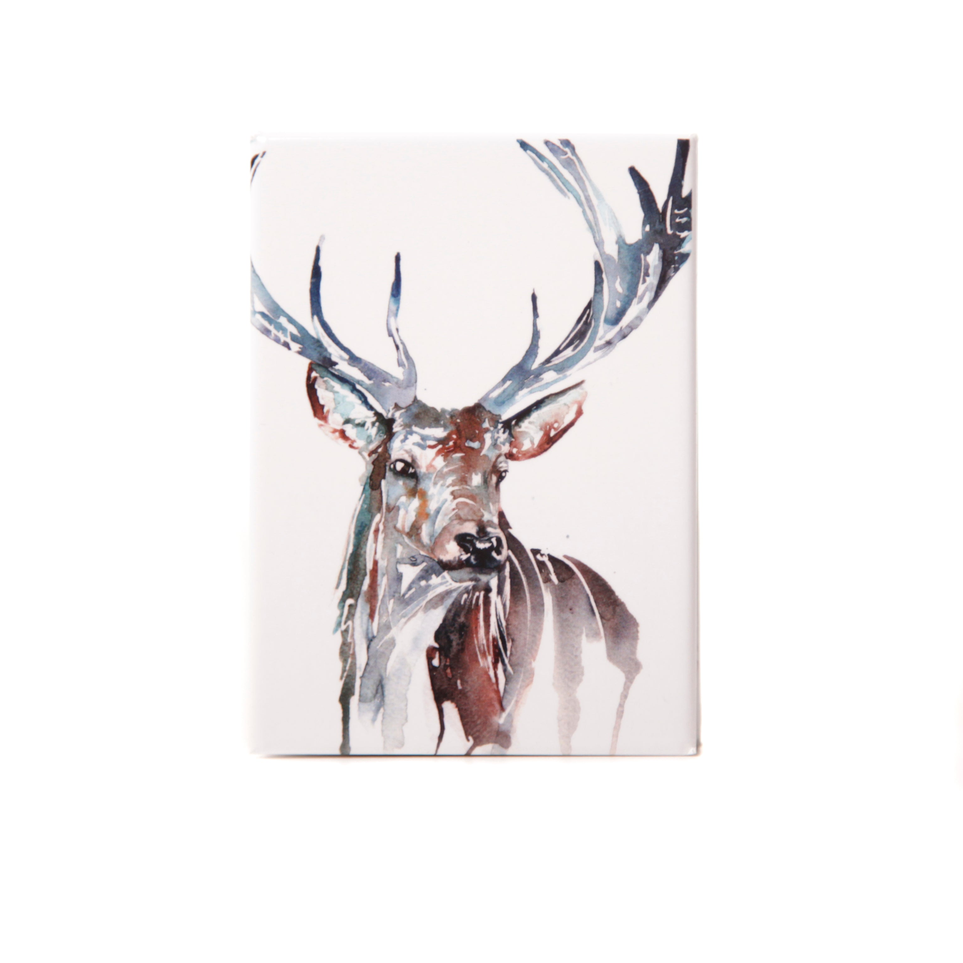 Stag Watercolour Design 'The Highlands' Magnet