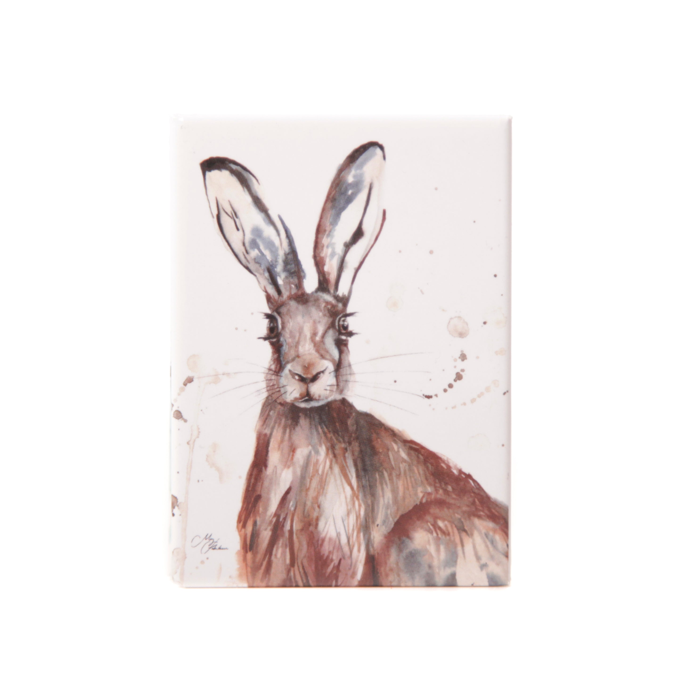 Hare Watercolour Design 'The Meadow' Magnet
