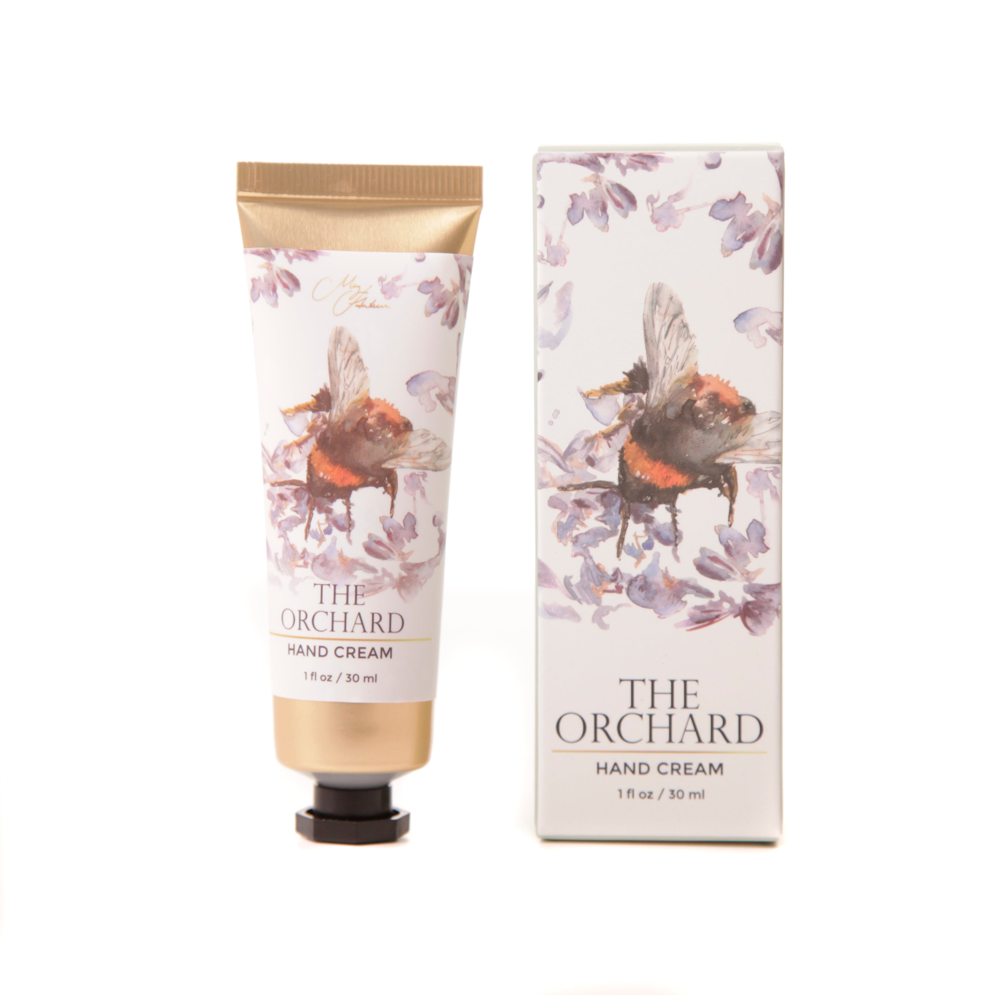 The Orchard' Bee on Heather Design Hand Cream