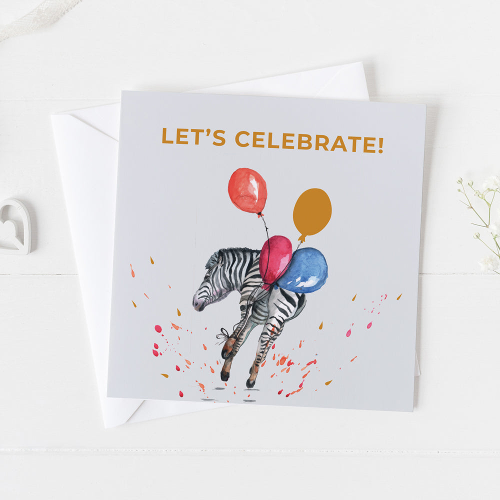 'Let's Celebrate' Card