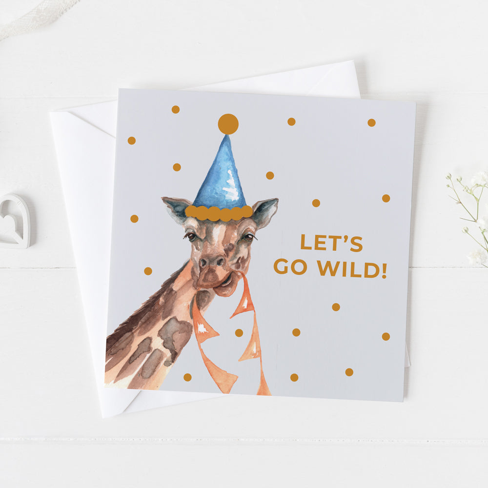 'Let's Go Wild' Card
