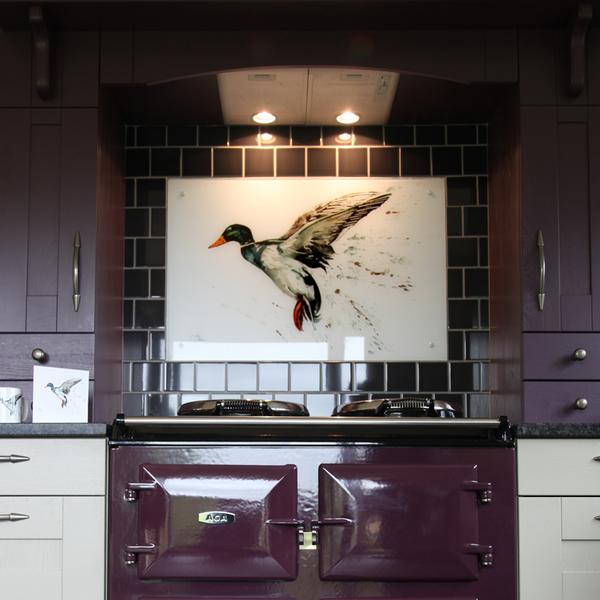 Hummingbird Design Splashback