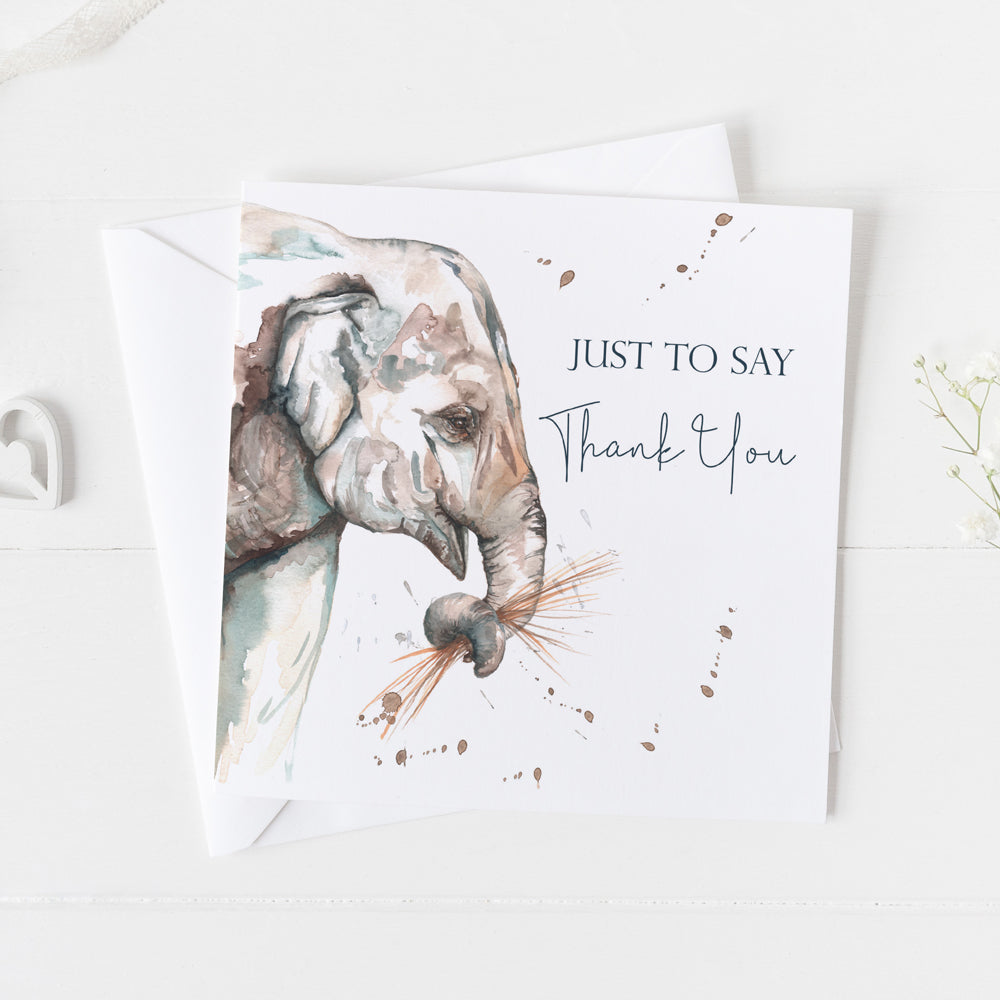 ' Just To Say - Thank You' Sentiment Card