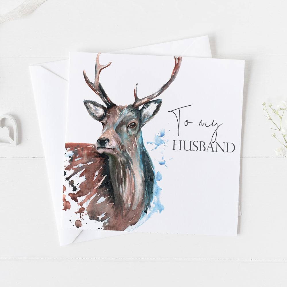 'To My Husband' Card