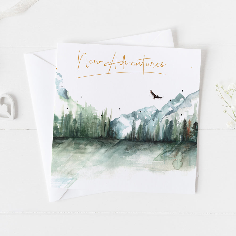 'New Adventures'  Card
