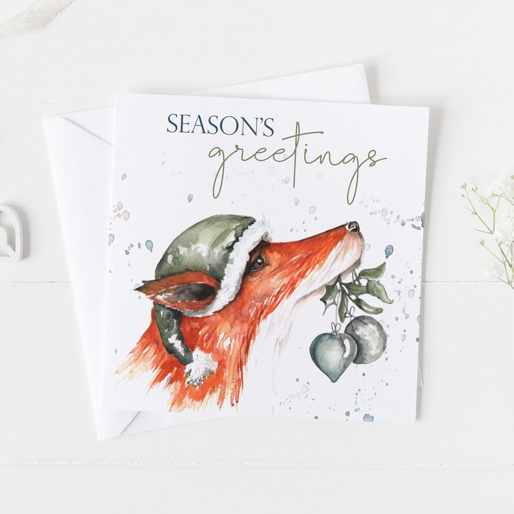 “Season’s Greetings” Christmas Card