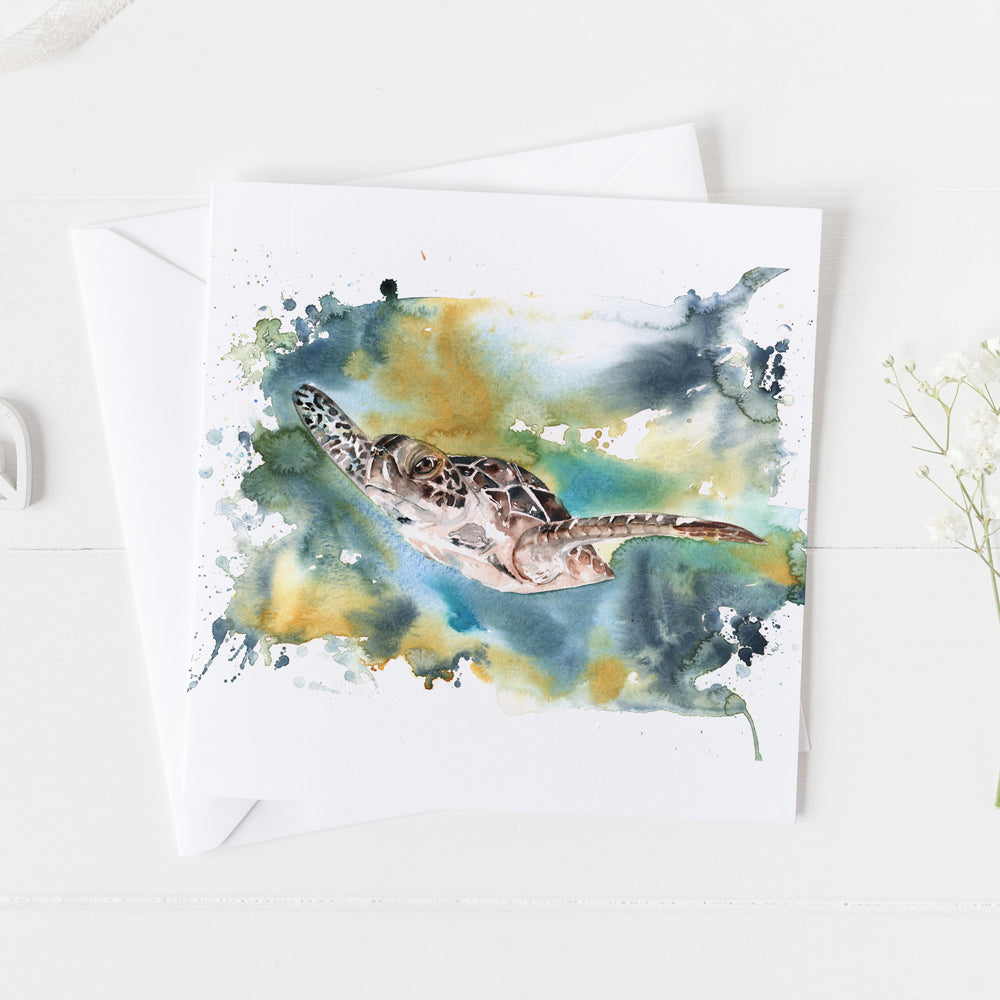 Sea Turtle Card