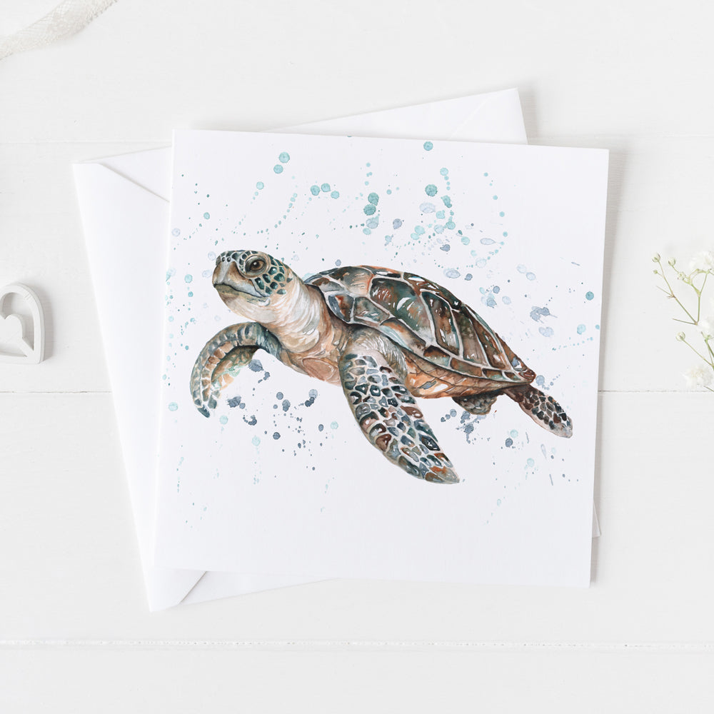 Sea Turtle Card