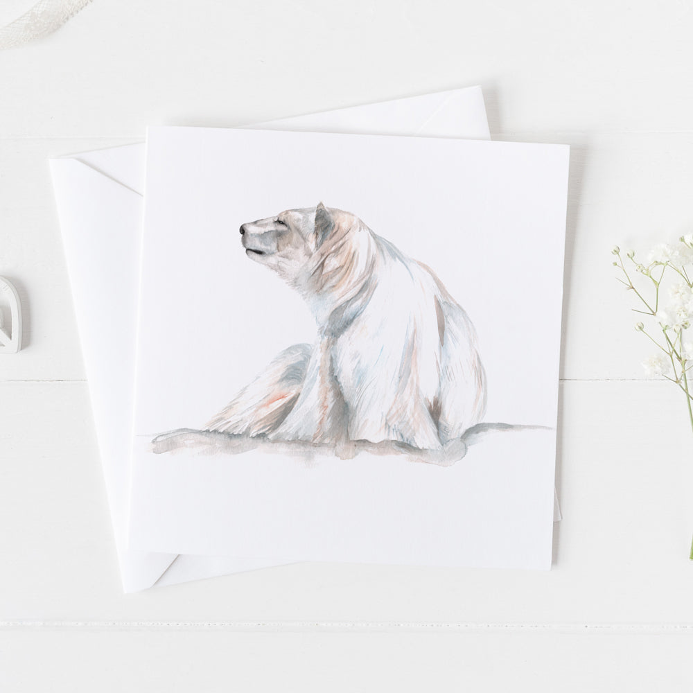 Polar Bear Card