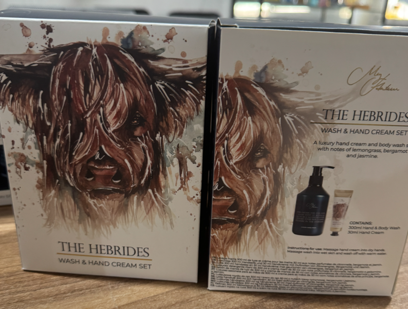 Highland Cow Hand Wash and Hand Cream Gift Set