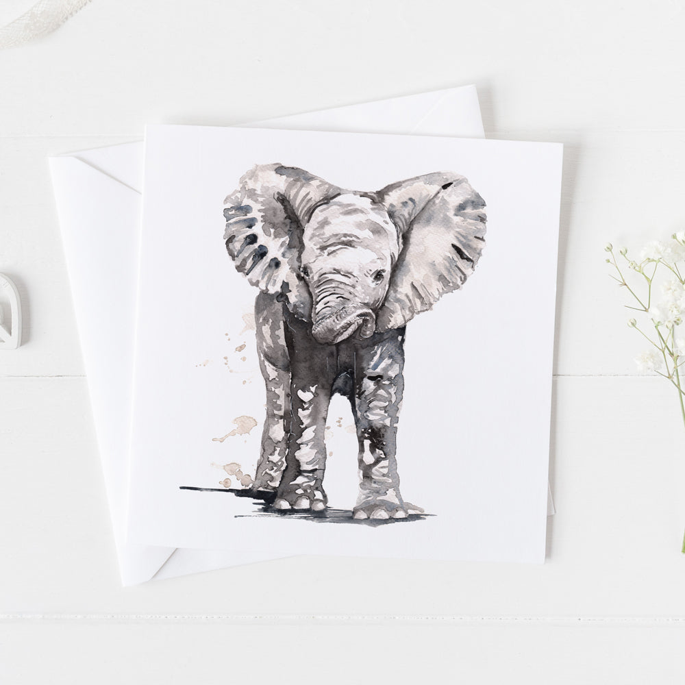 Elephant Greeting Card