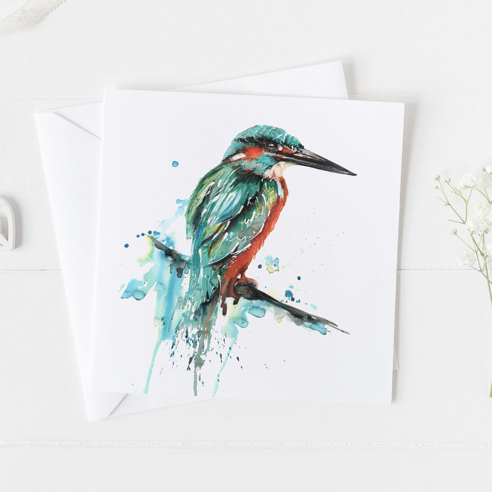 Kingfisher Card