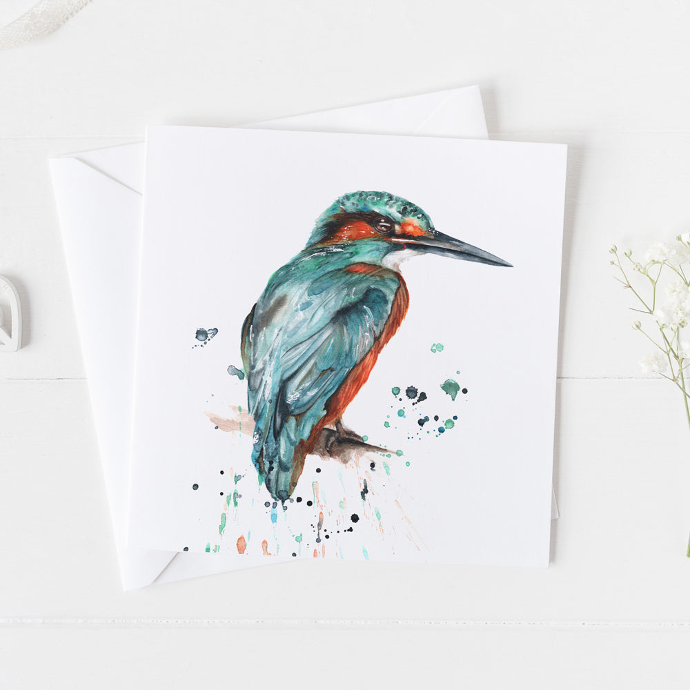 Kingfisher Card