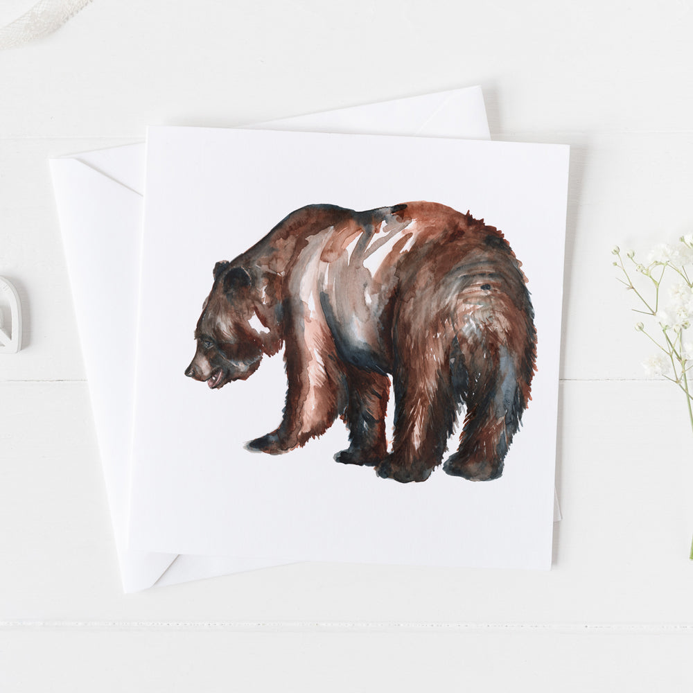 Brown Bear Card