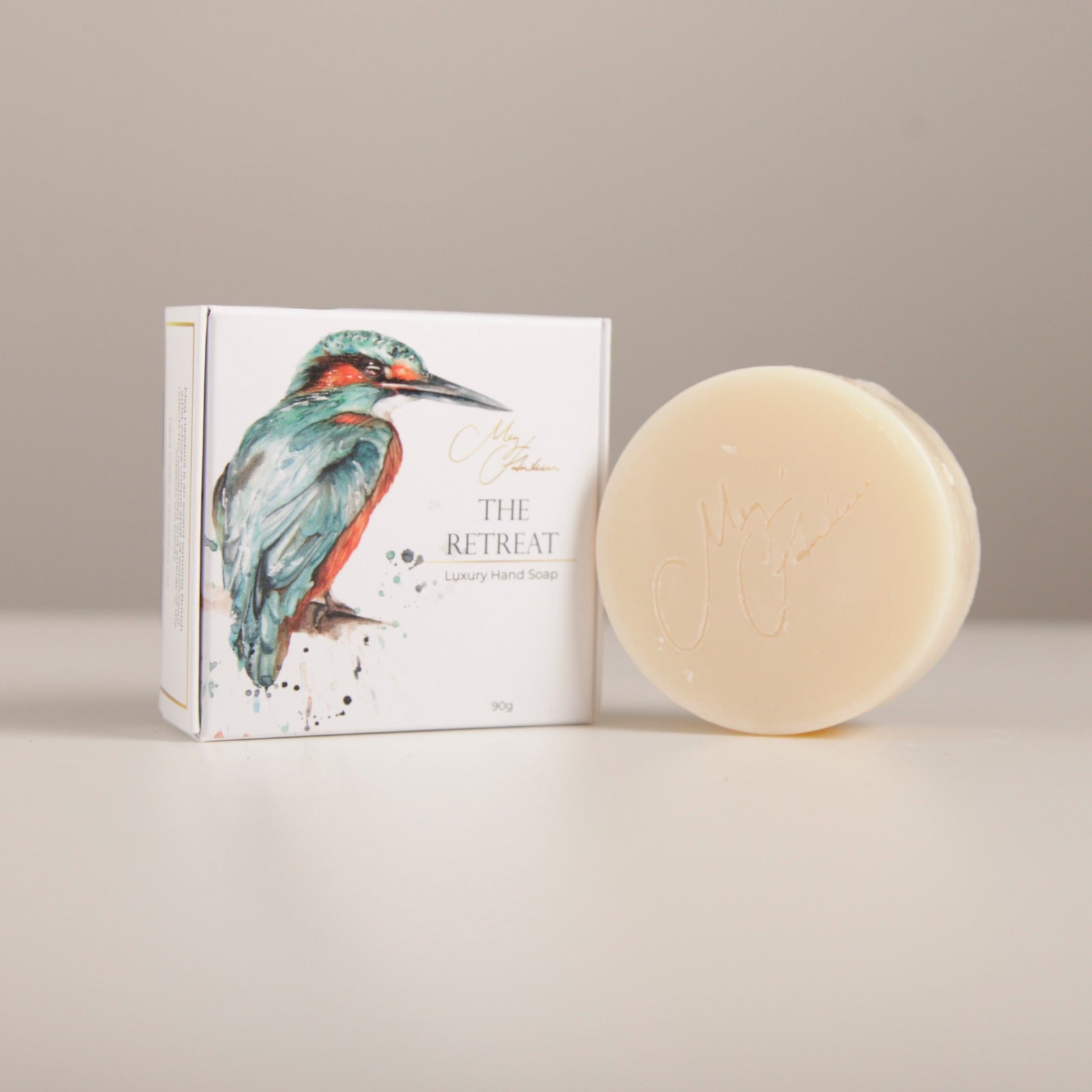Kingfisher Watercolour Design 'The Retreat' Hand Soap