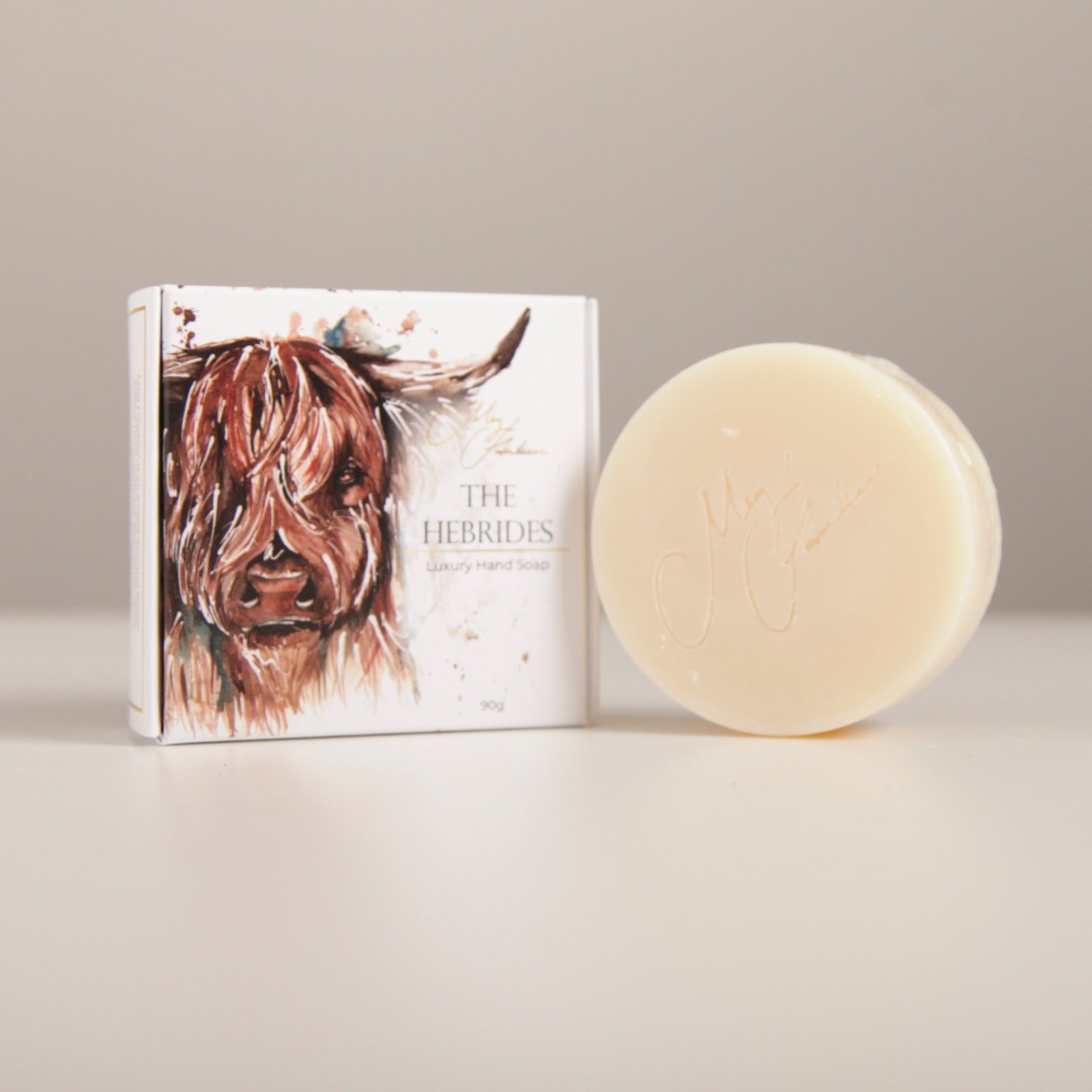 Highland Cow Design 'The Hebrides' Soap