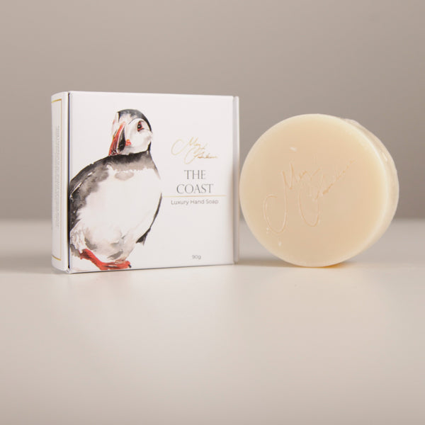 Puffin Watercolour Design 'The Coast' Hand Soap