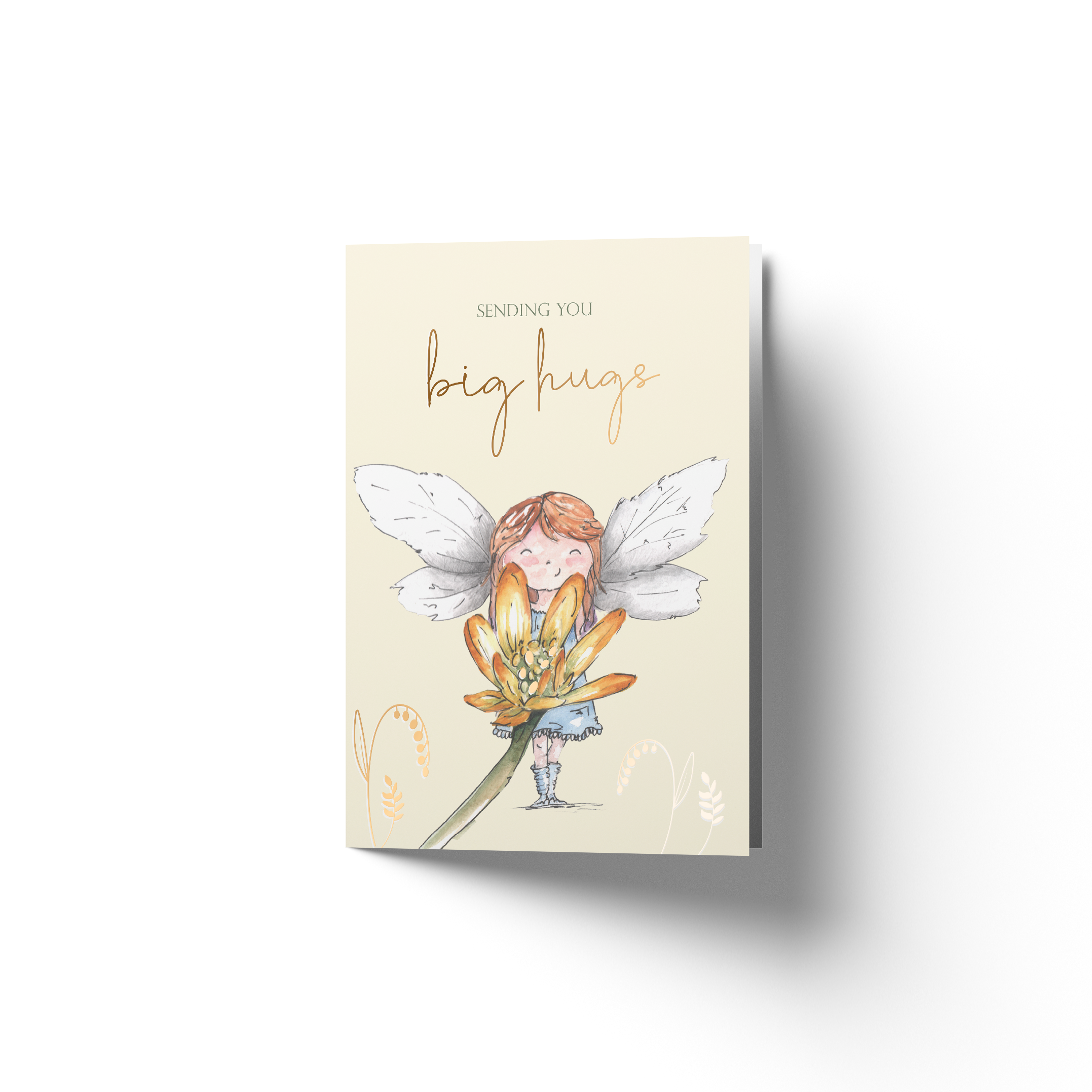 Sending Big Hugs Fairy Card