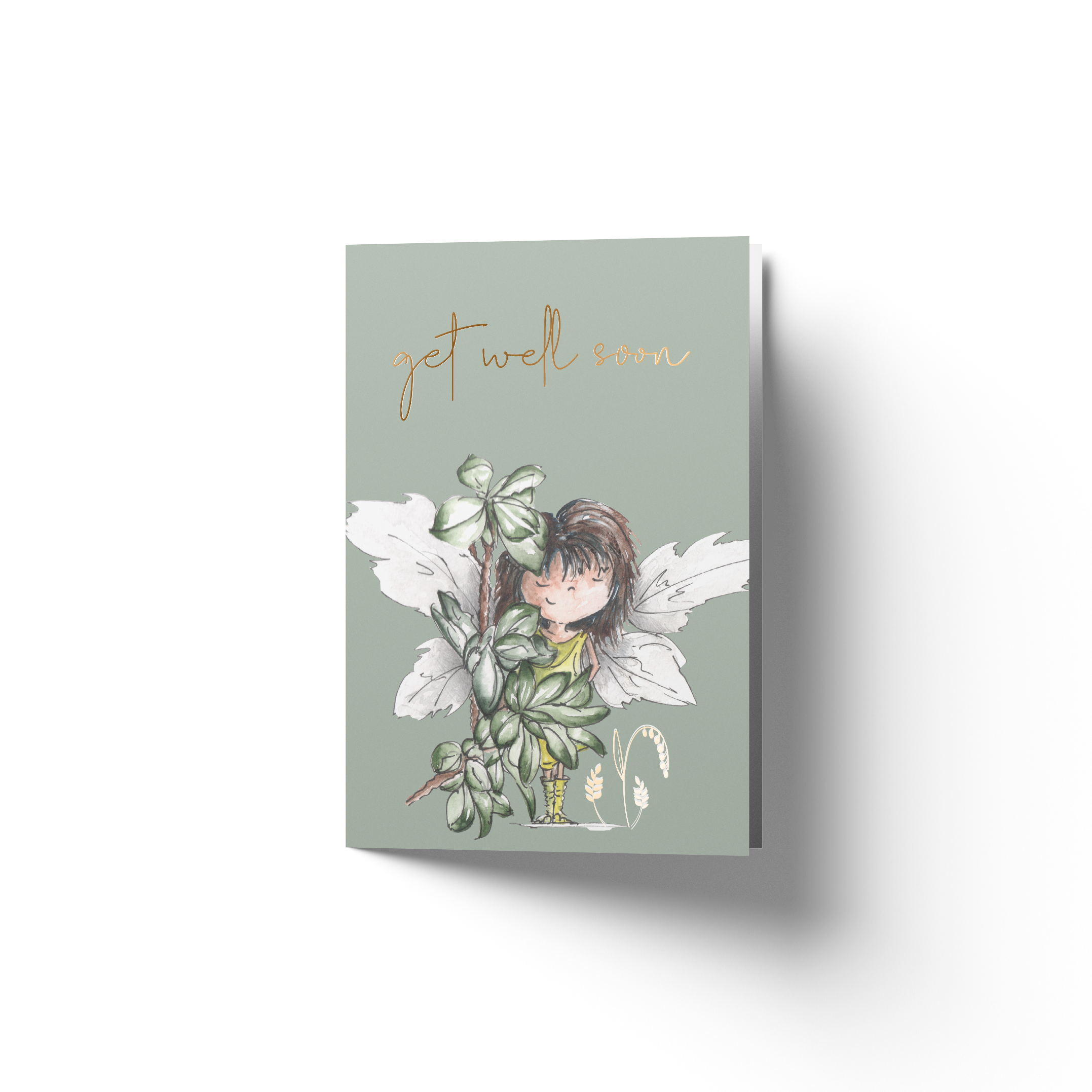 Get Well Soon Fairy Card