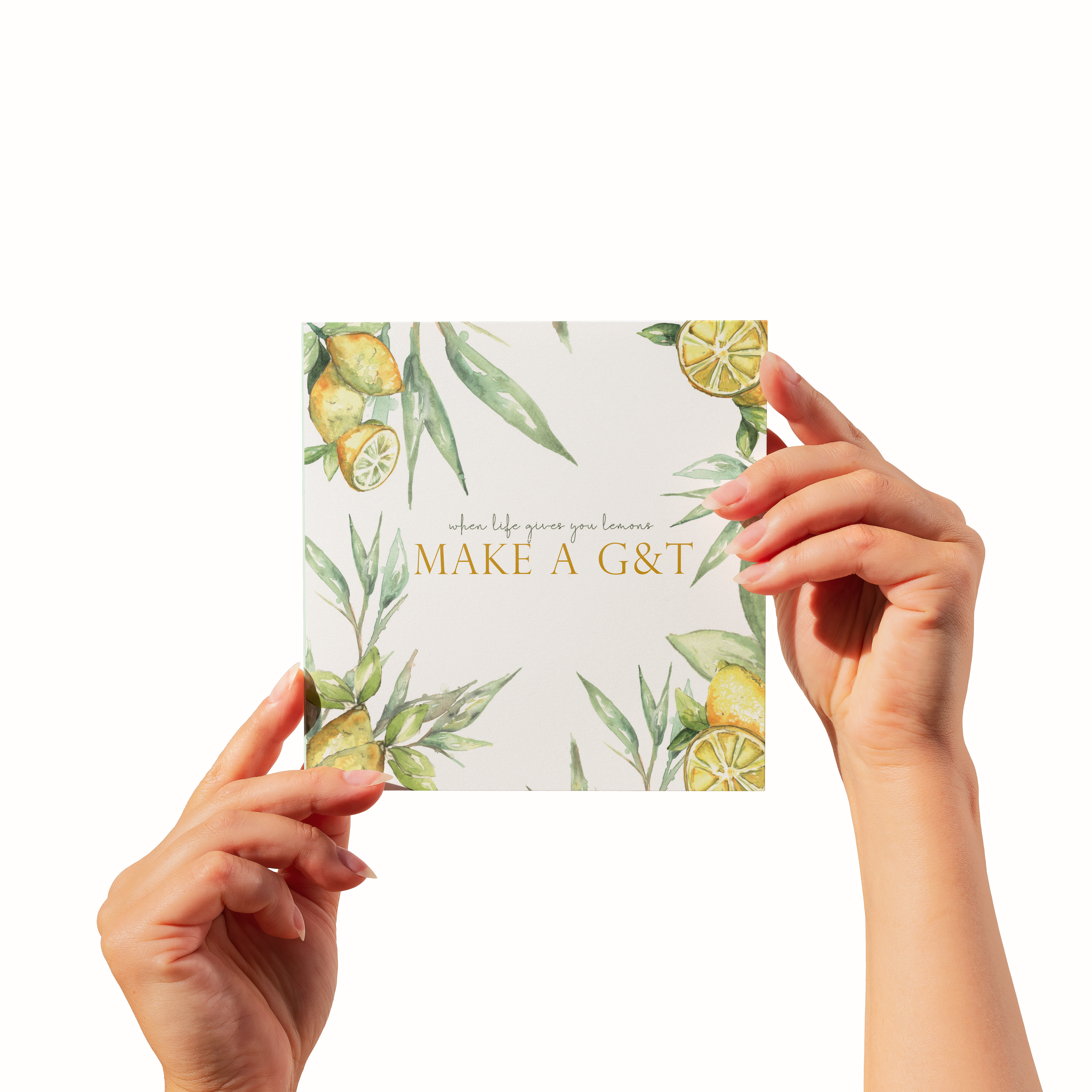 Make a G&T Sentiment Card