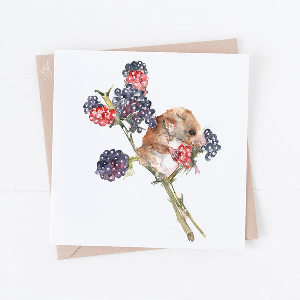 Field Mouse Greeting Card