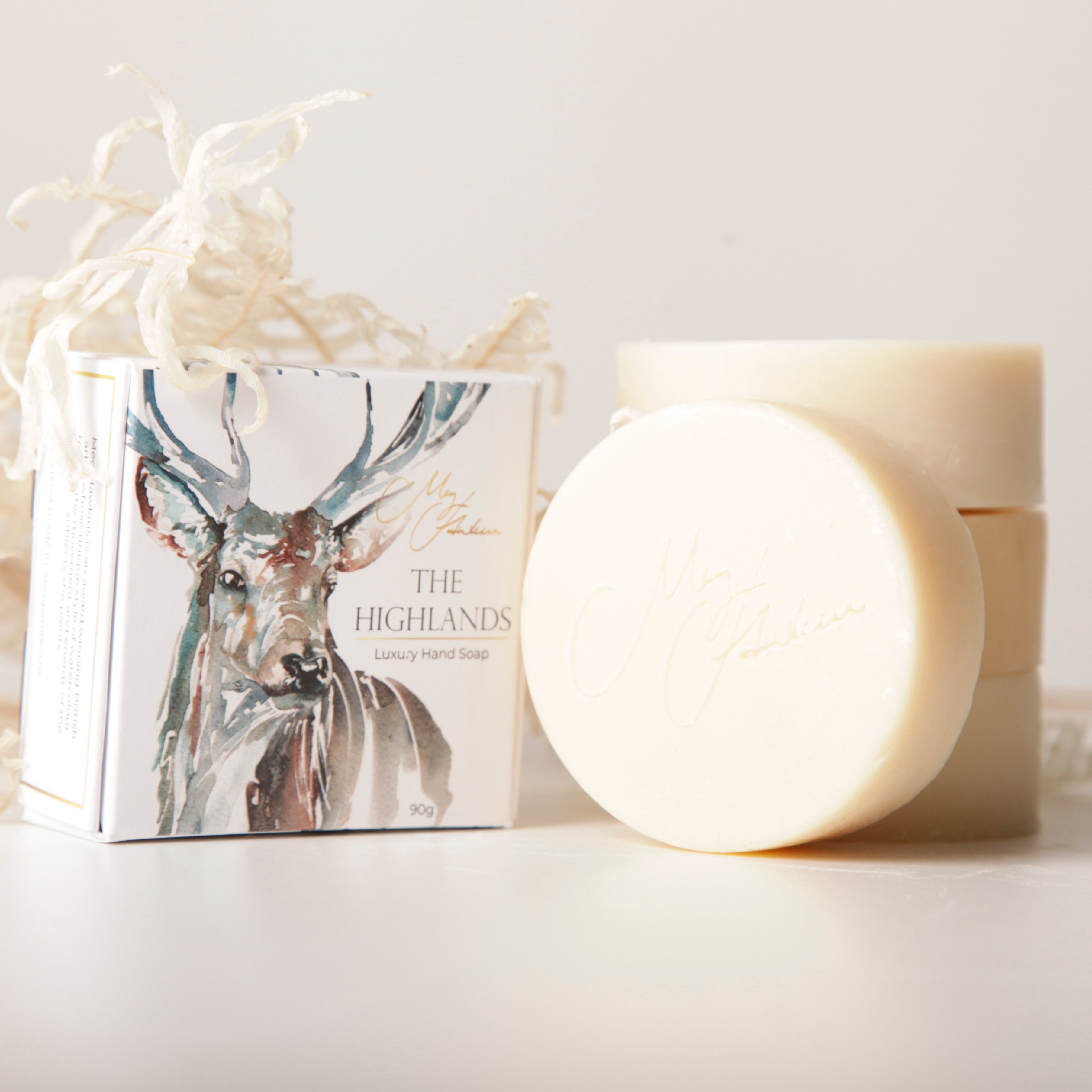 Stag Watercolour Design 'The Highlands' Hand Soap