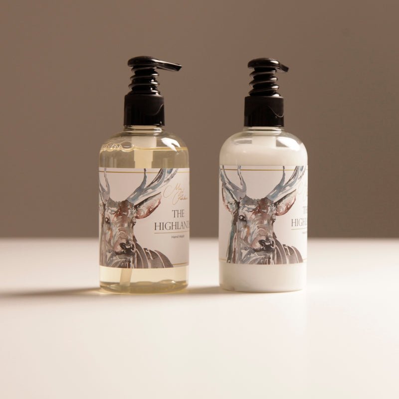 The Highlands Hand Wash with Stag Design